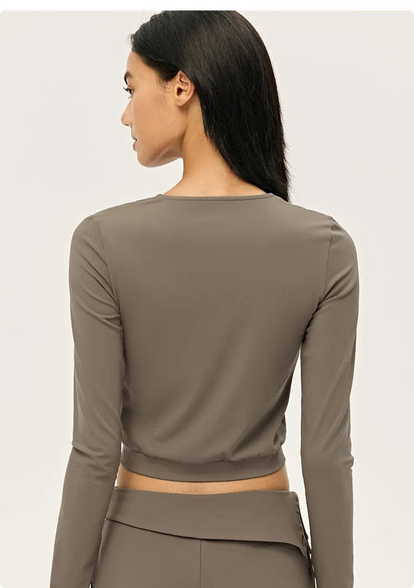 SPARK Women’s Cropped V-Neck Workout Jacket DS126067