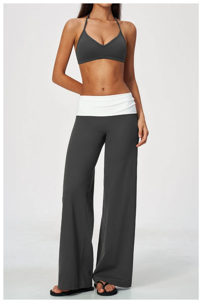 SPARK Women’s Sexy V-neck Halter Yoga Fitness Bra ZC9666