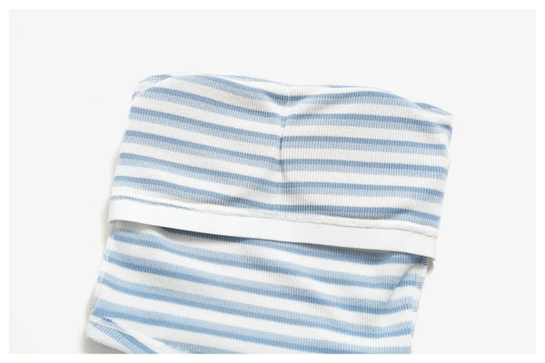 SPARK Women's New Striped Yoga Fitness Tube Top ZC4556