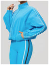 SPARK Women’s Color-Block Stand-Collar Zip-Up Jacket ZC3616-1