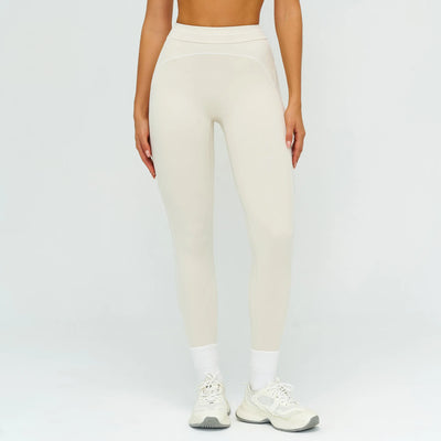 SPARK Contrast Color Sanded Folded High Waist Leggings ZC7028