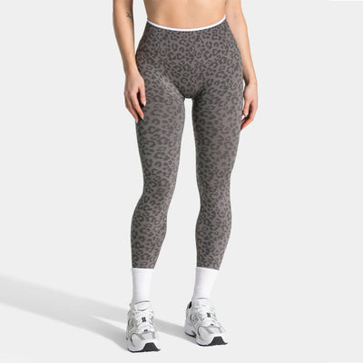 SPARK Seamless Leopard-print Yoga Fitness Leggings RXW3006-2