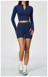 SPARK Seamless Women’s Cropped Yoga Fitness Jacket ZC5112