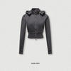 SPARK Retro Removable Hooded Jacket for Women TH25301