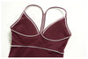 SPARK Women's Color-Block V-neck Halter Yoga Tank Top ZC9615