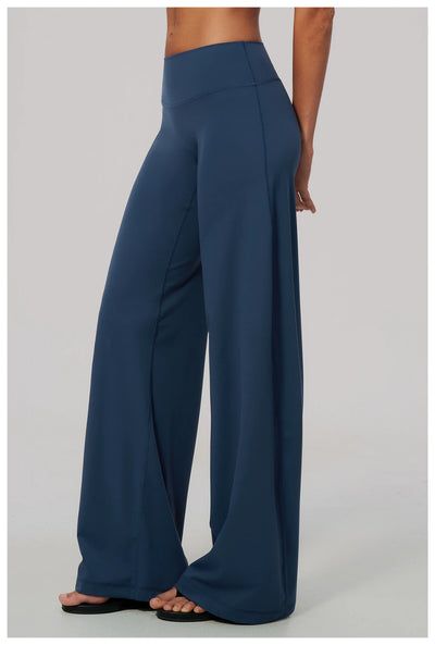 SPARK Women's High-Waisted Wide-Leg Yoga Pants ZC2585