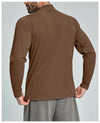 SPARK Men's Half-zip Workout Long Sleeve Top DD5086
