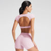 SPARK Backless T-shirt Sports Yoga Top RX1339