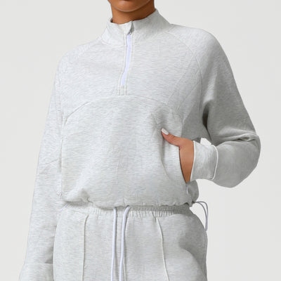 SPARK Thermal Half-Zip Sweatshirt for Women YG2549
