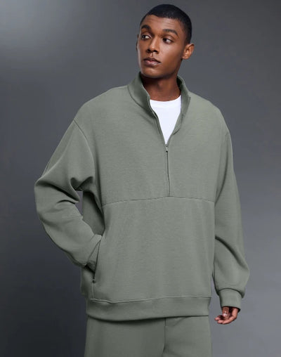 SPARK Men's Half-Zip Outdoor Casual Sweatshirt DQ027