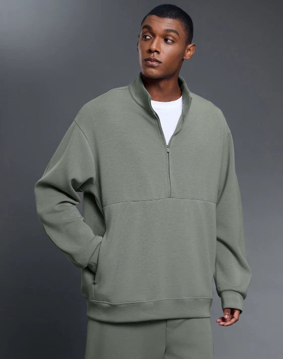 SPARK Men's Half-Zip Outdoor Casual Sweatshirt DQ027