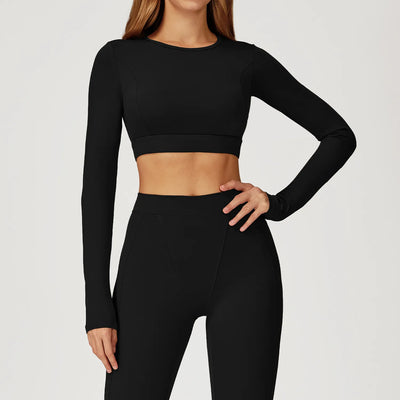 SPARK Shockproof Sports Round Neck Long Sleeve ZC4509