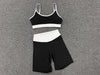 SPARK Women's Color-block Premium Activewear Yoga 2 Piece Set TF6211