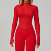 SPARK Slim-fit Zip-up Yoga Jacket For Women ZC7725