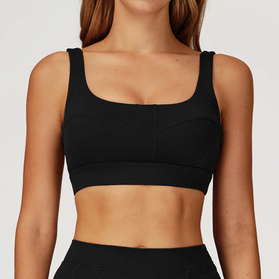 SPARK Women's Naked Feel Shockproof Yoga Sports Bra ZC4509