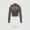 SPARK Retro Removable Hooded Jacket for Women TH25301