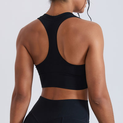 SPARK Deep V Shaped Racerback Yoga Bra CY3470