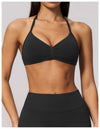 SPARK Women's Seamless Halter Push-up Yoga Sports Bra ZC4535