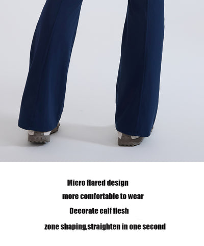 SPARK Women's Flared Pants with Special Sculpting Seamlines CY3412