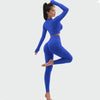 SPARK Seamless Long Sleeve Yoga Fitness Two Piece Set YB1870