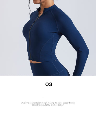 SPARK Quick-drying Stand-up Collar Sports Jacket For Women CY3471