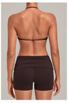 SPARK Women's Halter Neck Sports Bra with Built-In Pads TF8402