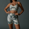 SPARK Tie Dye Women Seamless Fitness Set YX011