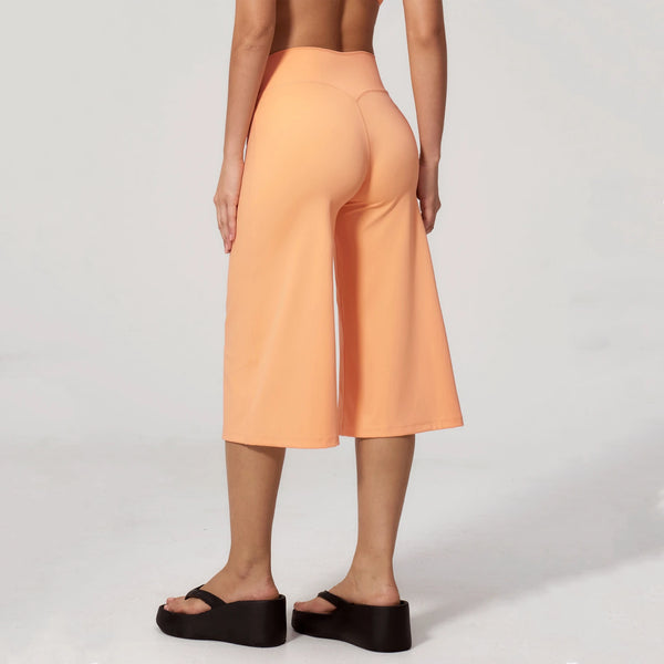 SPARK Summer High Waist Yoga Capris for Women ZC5555