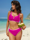 SPARK Color Block Two-Piece Bikini Set GM25026