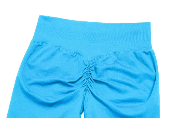 SPARK Women's Seamless High-Waisted Butt-Lifting Yoga Shorts ZC5112
