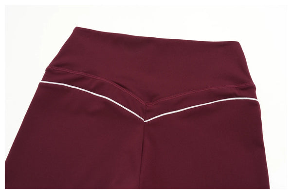 SPARK 2026 New Women's Color-Block High-Waisted Athletic Shorts ZC9615