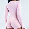 SPARK Seamless High Elasticity Yoga Long Sleeve Top With Thumb Holes OD6896