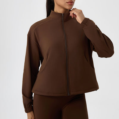 SPARK Outdoor Running Fitness Sports Jacket For Women YEL52630
