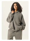 SPARK Unisex Washed-Style Plush-Lined Sweatshirt Set PL8305