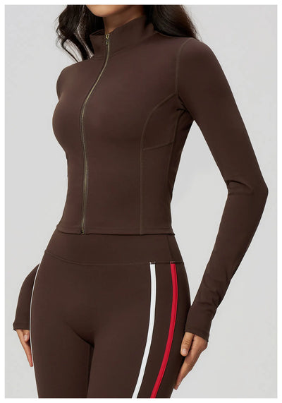 SPARK Women’s Waist-Cinching Long Sleeve Cycling Jacket ZC2578