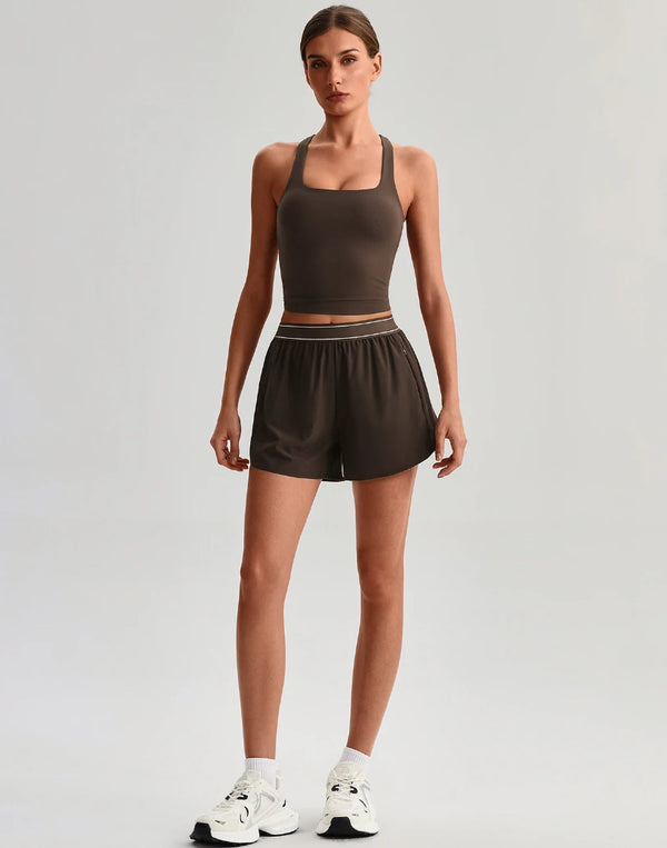 SPARK Women's Special Back Quick Dry Yoga Shorts LQ2237