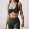 SPARK Square Neck Top Sexy Yoga Set MY226