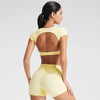 SPARK Backless T-shirt Sports Yoga Top RX1339