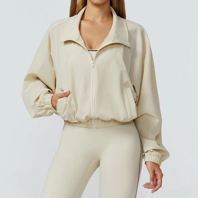 Spark Quick-Dry Stand Collar Sports Jacket for Women ZC2031