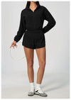 SPARK Women's Yoga Windbreaker Sun-Protective Stand-Collar Jacket ZC2136
