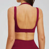 SPARK Women's Halter Neck Double Shoulder Straps Yoga Bra ZC2539