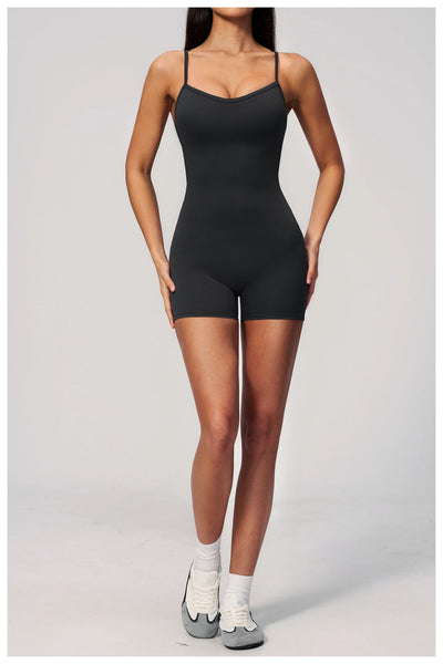 SPARK 2026 New Cross Back Yoga Bodysuit for Women ZC4529