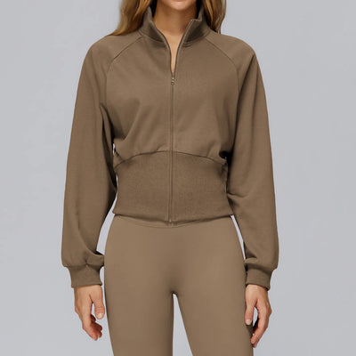 Spark Stand-up Collar Sweatshirt Versatile Sports Jacket ZC2500