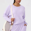 SPARK Women's Waffle Solid Color Sweatshirts YEL52569
