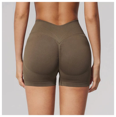 SPARK Seamless Fitness Shorts 3 Inch Scrunch Butt Yoga Shorts for Women ZC3595