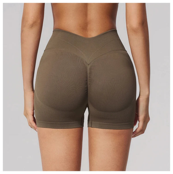 SPARK Seamless Fitness Shorts 3 Inch Scrunch Butt Yoga Shorts for Women ZC3595