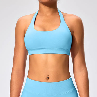 SPARK Seamless Halter Neck Yoga Fitness Bra RX2376