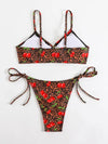 SPARK Cherry Tie Thong Bikini Set GM25003