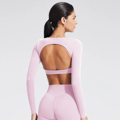 SPARK Slim Fit Yoga Long Sleeve Top RX1364