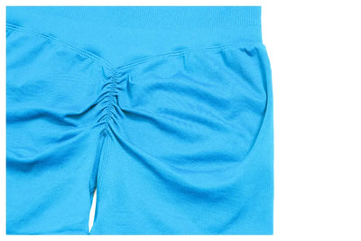 SPARK Women's Seamless High-Waisted Butt-Lifting Yoga Shorts ZC5112